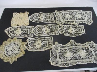 Vintage Doilies Linens Crocheted Hand-made #10