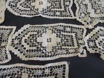 Vintage Doilies Linens Crocheted Hand-made #10