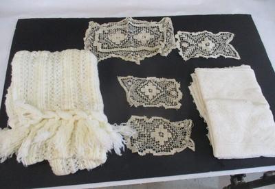 Vintage Doilies & Linens Crocheted Hand-made #11