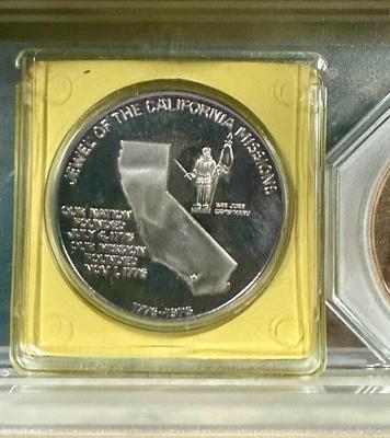Father Junipero Serra First Day Cover and 2 Commemorative Coins