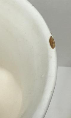 Lot of 2 small pottery pieces Inarco vase and Brayton Pottery from Laguna Beach, CA