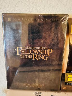 SONY DVD PLAYER AND THE LORD OF THE RINGS DVD’S