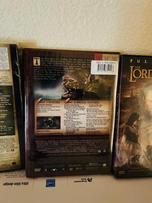 SONY DVD PLAYER AND THE LORD OF THE RINGS DVD’S