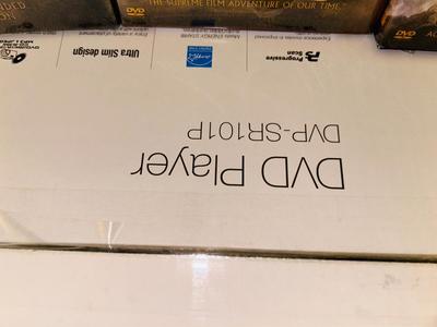SONY DVD PLAYER AND THE LORD OF THE RINGS DVD’S