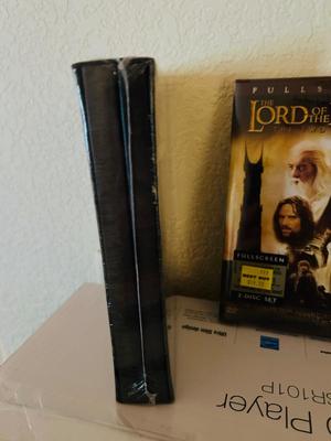 SONY DVD PLAYER AND THE LORD OF THE RINGS DVD’S