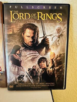 SONY DVD PLAYER AND THE LORD OF THE RINGS DVD’S