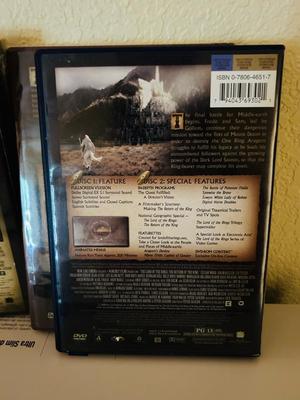 SONY DVD PLAYER AND THE LORD OF THE RINGS DVD’S