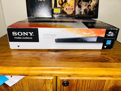 SONY DVD PLAYER AND THE LORD OF THE RINGS DVD’S