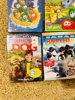 AN EXCELLENT ASSORTMENT OF KID/FAMILY FRIENDLY MOVIES ON DVD