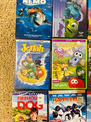 AN EXCELLENT ASSORTMENT OF KID/FAMILY FRIENDLY MOVIES ON DVD