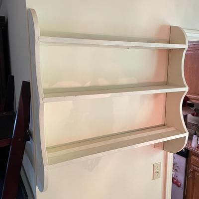 Two Wooden Shelf Units (DR-JS)