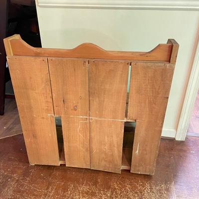Two Wooden Shelf Units (DR-JS)