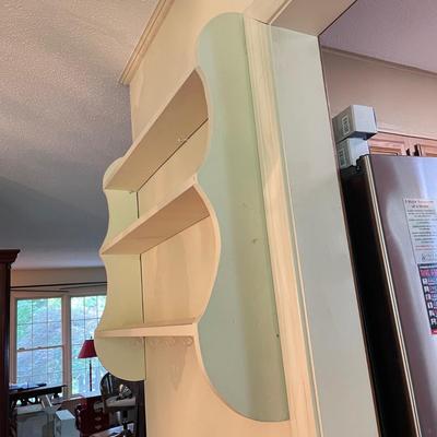 Two Wooden Shelf Units (DR-JS)