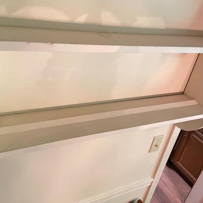 Two Wooden Shelf Units (DR-JS)