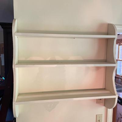 Two Wooden Shelf Units (DR-JS)