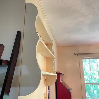Two Wooden Shelf Units (DR-JS)