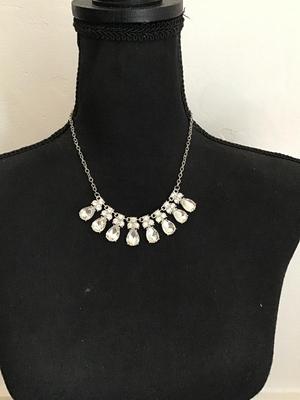 Vintage silver tone necklace