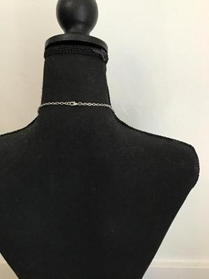 Vintage silver tone necklace
