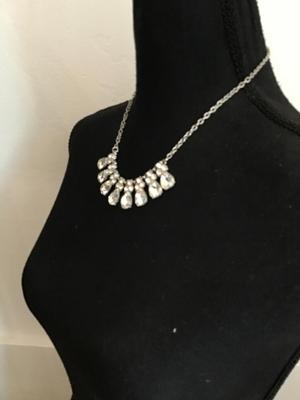 Vintage silver tone necklace