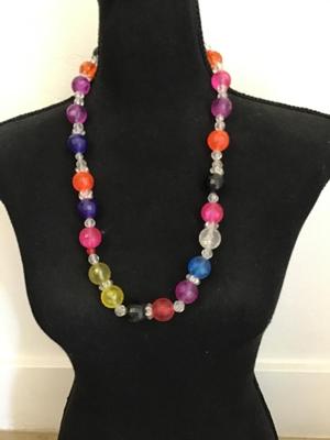 Very, very beautiful multicolored necklace