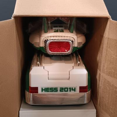 LOT 24: Miniature Hess Trucks, Texaco Havoline Racing Die-cast 1994 Bank, Mobil Collectible Toy Truck & More