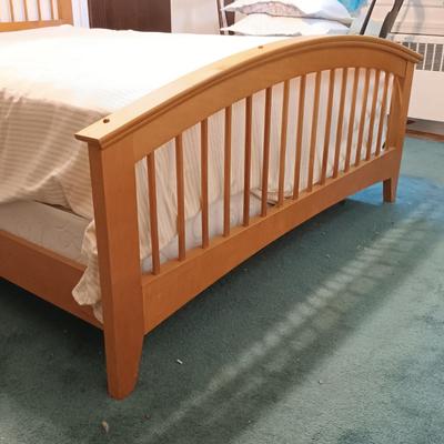 LOT 138: Contemporary Style Dresser and Queen Size Bedframe