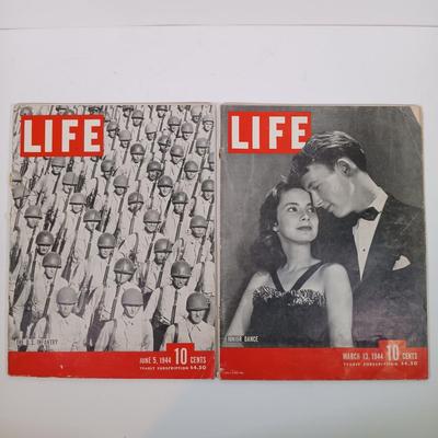 LOT 211: Set of (14) Vintage Life Magazines - June 1943 to December 1963
