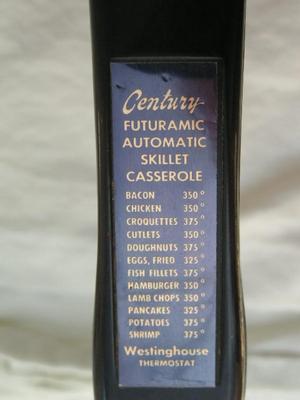 Vintage Century Futuramic Automatic SkilleT, AKA the “frying saucer”