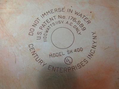 Vintage Century Futuramic Automatic SkilleT, AKA the “frying saucer”