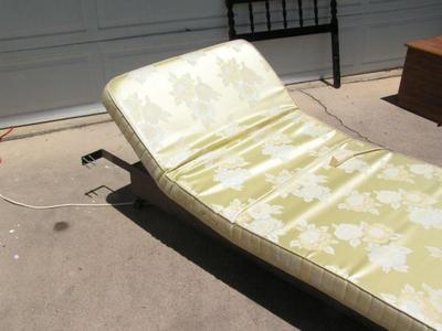 Power adjustable twin bed in good working order & clean condition
