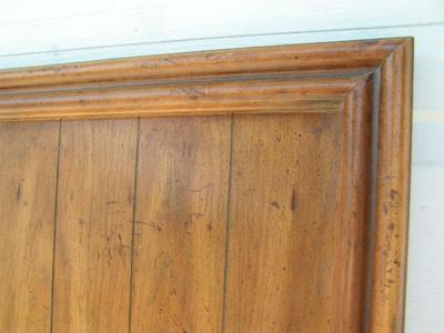 Headboard, mid century modern. Matches mirror, item #86.
