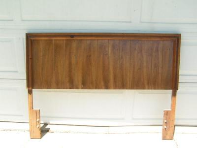 Headboard, mid century modern. Matches mirror, item #86.