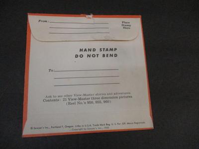 View-Master Cowboy Stars 2 Real Set 1950 Sawyer's Reel