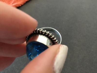 925 Silver statement Ring
