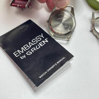Casual Watches by Gruen, Bijoux Terner, Geneva, Bulova and More (ST-SS)