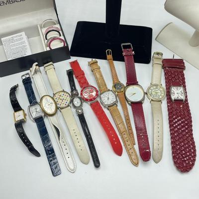 Casual Watches by Gruen, Bijoux Terner, Geneva, Bulova and More (ST-SS)