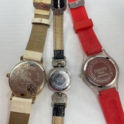 Casual Watches by Gruen, Bijoux Terner, Geneva, Bulova and More (ST-SS)