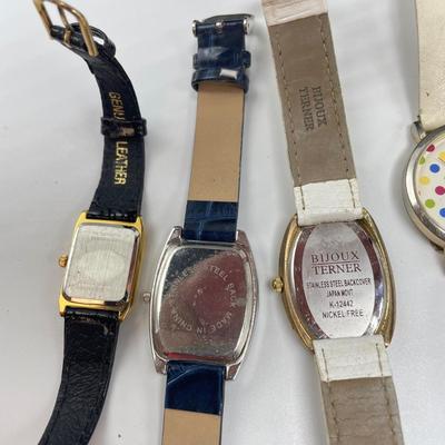 Casual Watches by Gruen, Bijoux Terner, Geneva, Bulova and More (ST-SS)