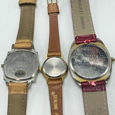 Casual Watches by Gruen, Bijoux Terner, Geneva, Bulova and More (ST-SS)
