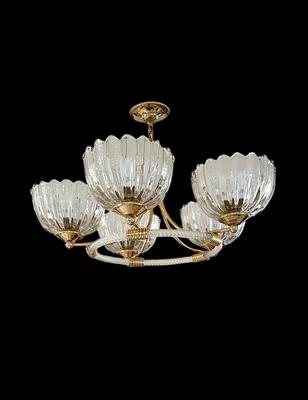 Decor - Chandelier - Brass & Crystal