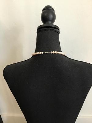 Vintage Light pink Pearl necklace
