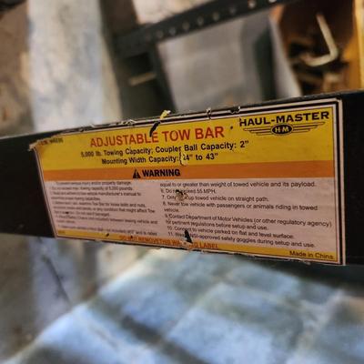 Haul Master Adjustable Tow Bar