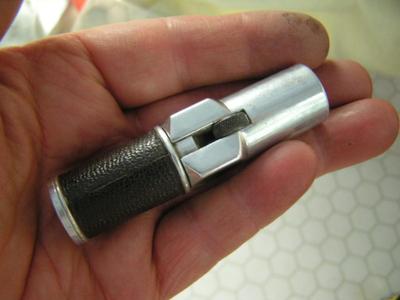 Nimrod Sportsman Pipe Lighter. Unique lighter uses lighter fluid+flint