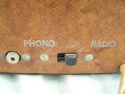 Crosley vintage mid-century c.40s-50s clock radio Model 25-MN