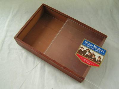 Dutch Masters Showcase, cigar box. Solid wood construction . . .