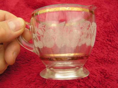 (2of2) Mid-Centruy Bartlett-Collins creamer & sugar bowl. C. 1940s-50s.
