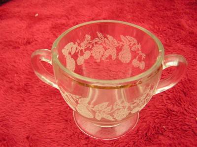 (2of2) Mid-Centruy Bartlett-Collins creamer & sugar bowl. C. 1940s-50s.