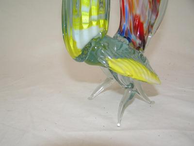 Hand crafted glass chicken.believed from Murano Island, Italy.