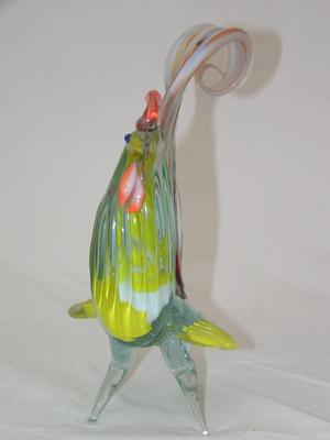 Hand crafted glass chicken.believed from Murano Island, Italy.