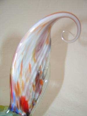 Hand crafted glass chicken.believed from Murano Island, Italy.